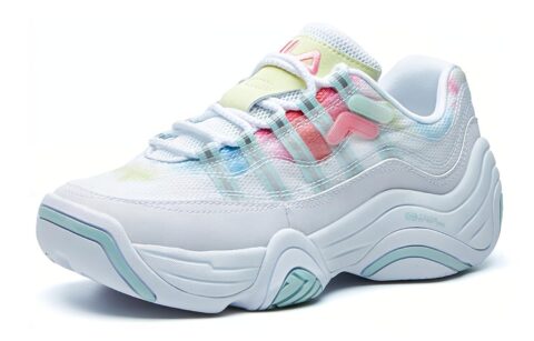 FILA FUSION Shoes ‘White Yellow’ Women’s