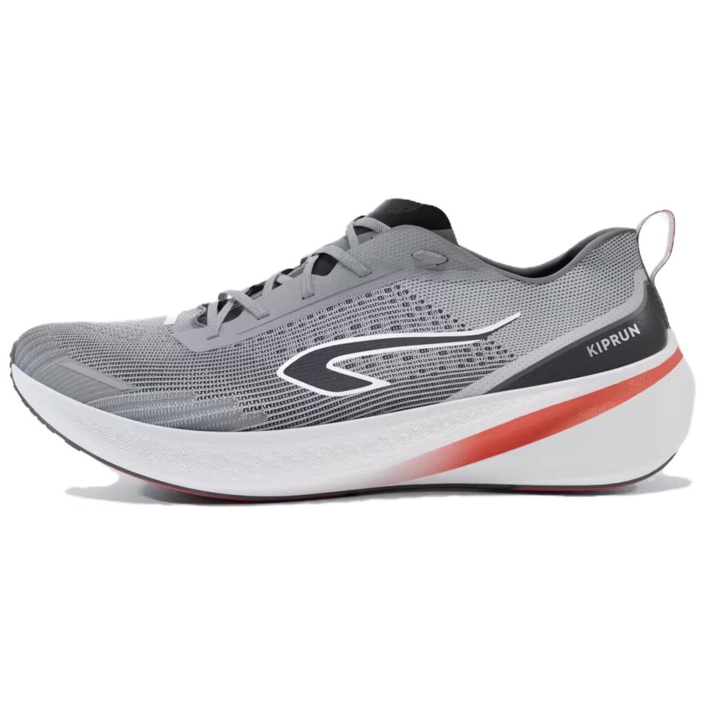 DECATHLON Breathable Cushioning Slip Resistant Low top Casual Running Shoes Men’s Gray