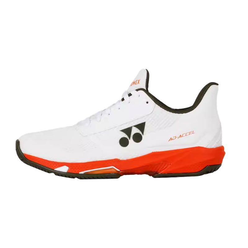 YONEX Comfortable Slip Resistant Abrasion Resistant Low top Tennis Shoes Unisex White Black