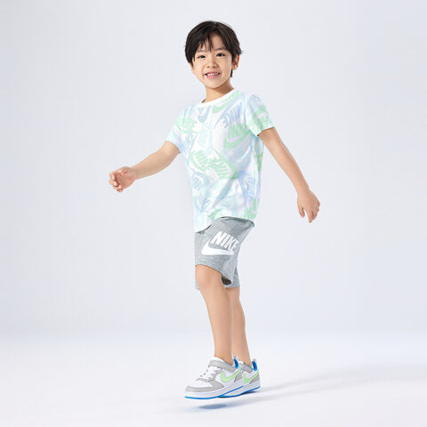 Nike Casual Sportswear 2 Piece Set Rock Ridge Gray Children Aged 3 7 Years Old