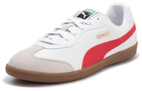 PUMA King 21 It Football Boots ‘White Red Brown’