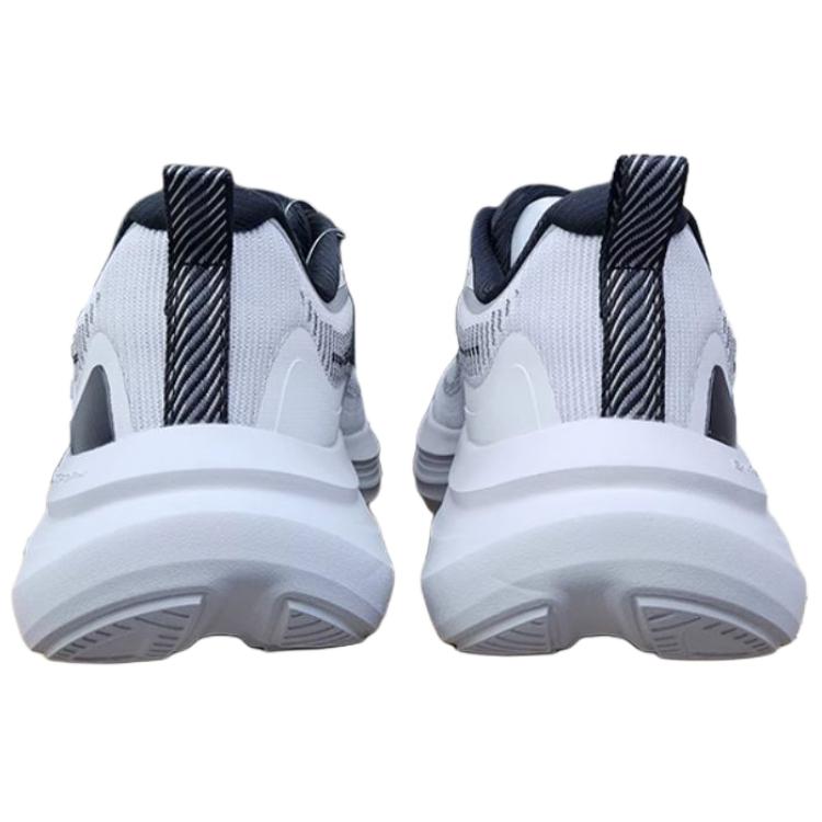 Erke Cushioning Breathable Low top EVA Sprint Running Shoes Men’s Mist Gray Jet Black