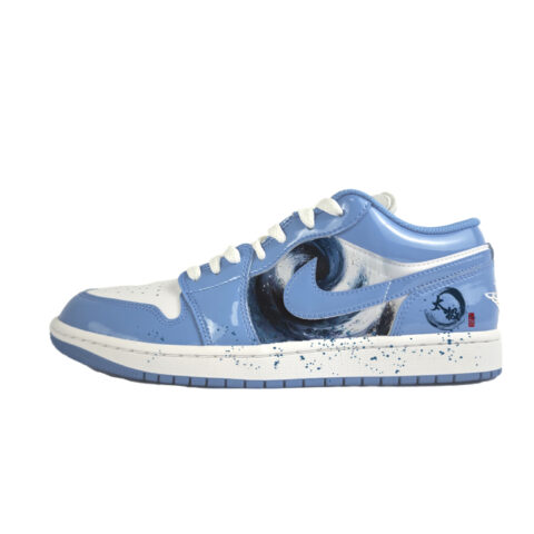 Jordan Air Jordan 1 Low ‘Legend Blue’ Slip Resistant Abrasion Resistant Low top Vintage Basketball Shoes Unisex Blue