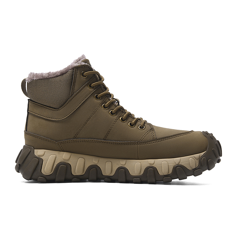 Jeep Comfortable Minimalist Style, Versatile Fleece Lined Thermal High top Outdoor Shoes Men’s