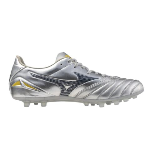 Mizuno Morelia Neo IV Pro Cushioning Slip Resistant Abrasion Resistant Soccer Shoes Unisex Silver