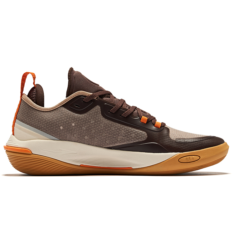 Erke Raid Cushioning Rebound Low top Basketball Shoes Men’s Chocolates Colorway