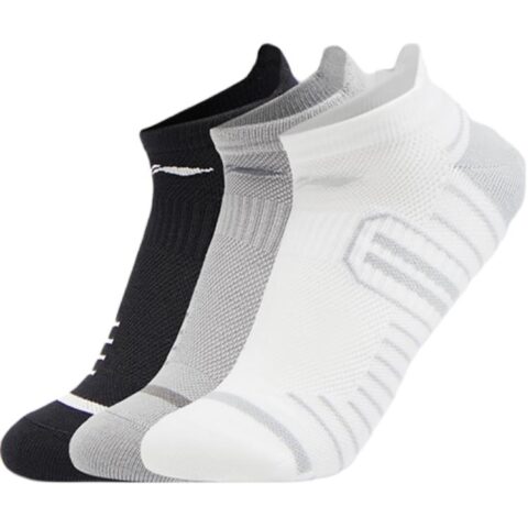 Li Ning Fitness Series Ankle Socks Unisex 3 Pack