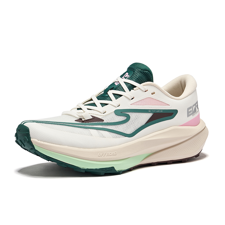 Erke Boundless Cushioning Slip Resistant Abrasion Resistant Coverage Lightweight Low top Trail Running Shoes