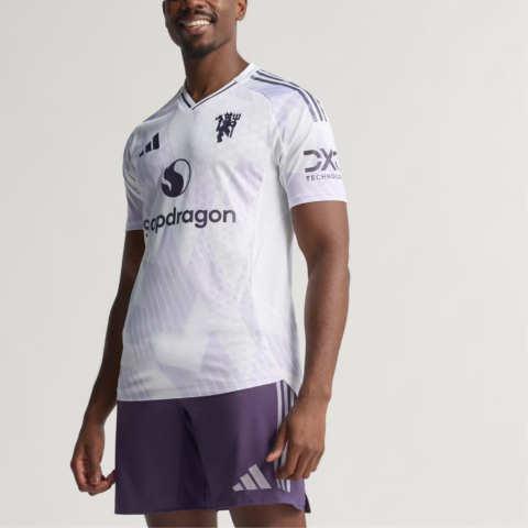 Adidas Free Shipping With AdiClub Manchester United 25/26 Away Authentic Jersey