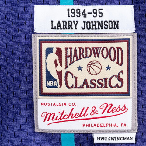 Mitchell & Ness X Nba Charlotte Hornets 94 Larry Johnson Swingman Alt Tank Top