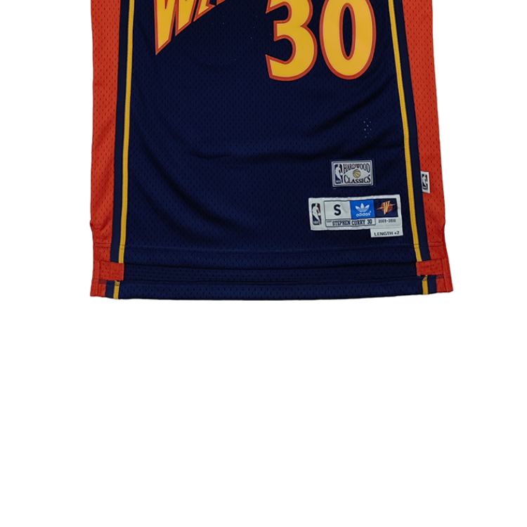 Adidas Originals x NBA Stephen Curry Golden State Warriors Basketball Jersey Unisex Dark Blue