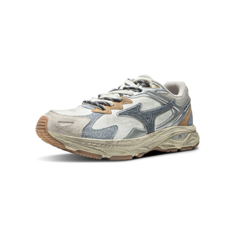 Mizuno Racer S Low top Long Distance Running Sprint Running Shoes Unisex Silver Brown