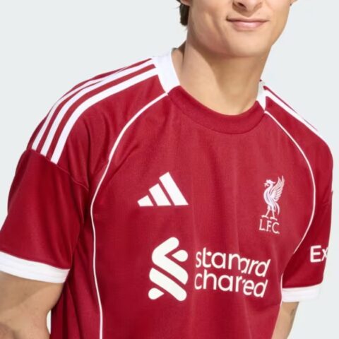 Adidas Free Shipping with adiClub Liverpool Fc 25/26 Home Jersey