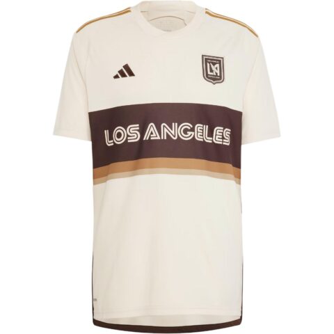 Adidas Los Angeles FC 24/25 THIRD Soccer Jersey Men’s Linen Brown
