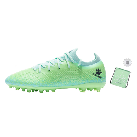 KELME Gale 2.5 MG Multi Ground Slip Resistant, Abrasion Resistant, Breathable Soccer Shoes Men’s Mint Green