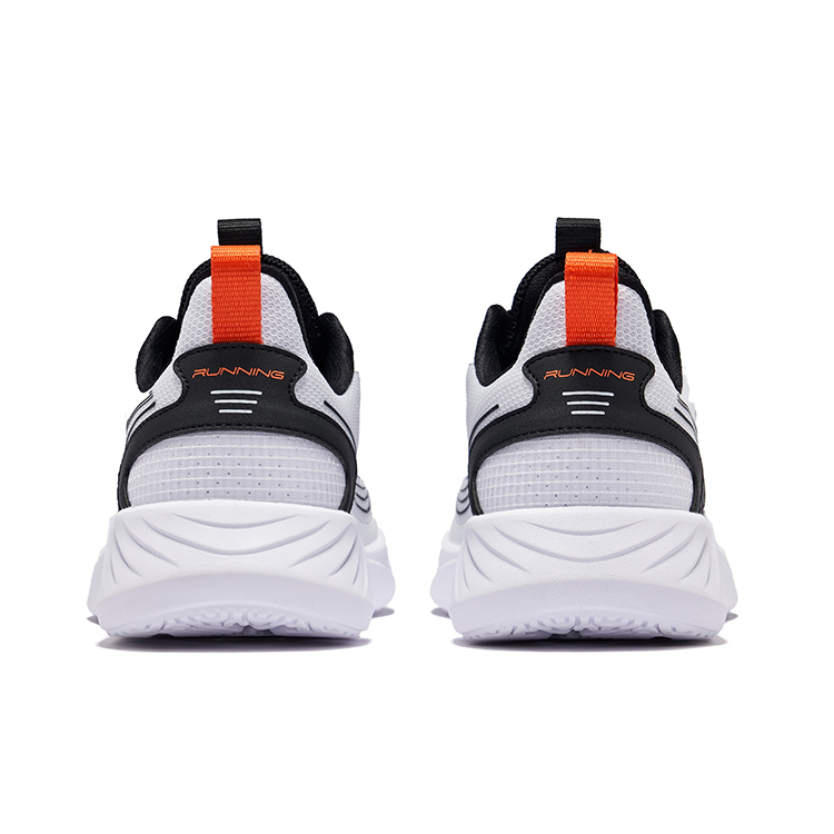 Erke Cloud Journey Low top Running Shoes Men’s White Black