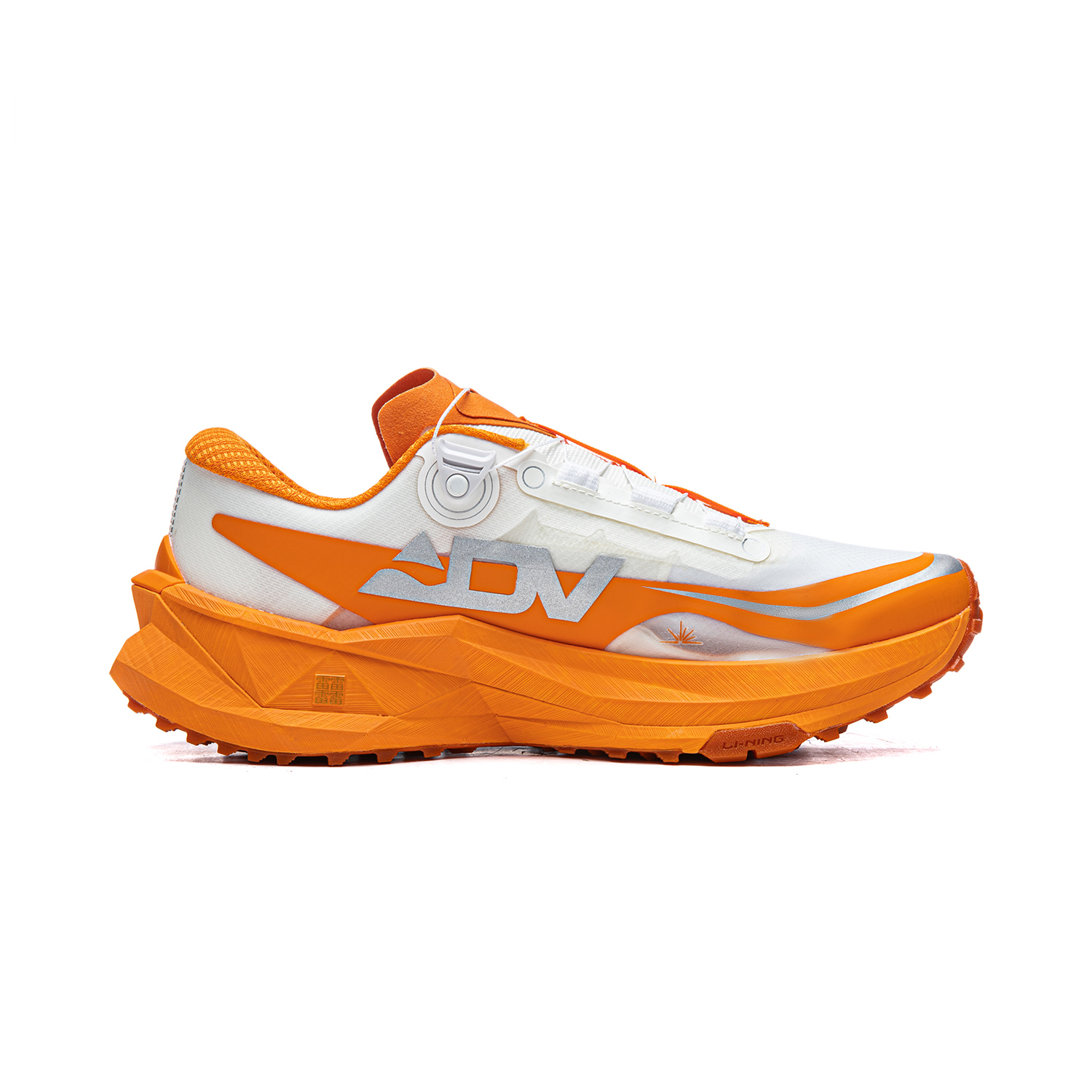 Li Ning De Lucas PRO Running Shoes Unisex Low Top Standard White/Ice Orange