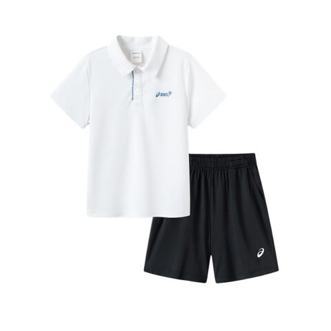 ASICS Kids Casual Sportswear Lapel Thin