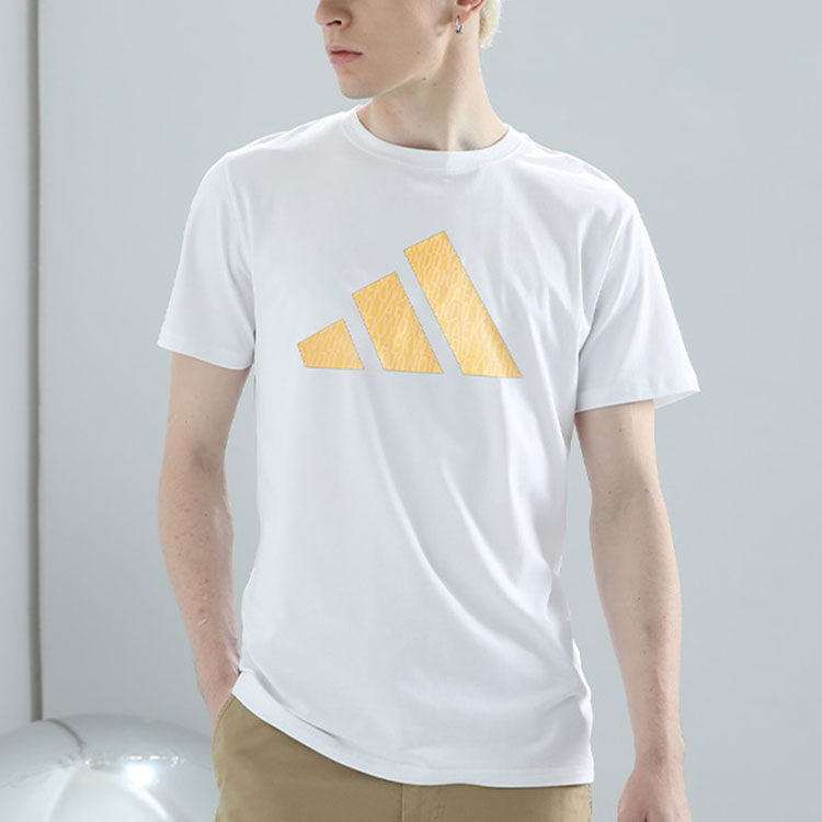 Adidas Taekwondo Casual Sportswear Unisex Set White Gold+Black Gold