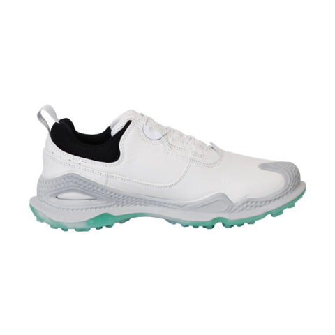 Xceo1996 Cushioning, Non Slip, And Waterproof Low top Golf Shoes Unisex White Green