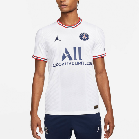 Jordan Soccer Jerseys Men’s White Moderate Straight Fit
