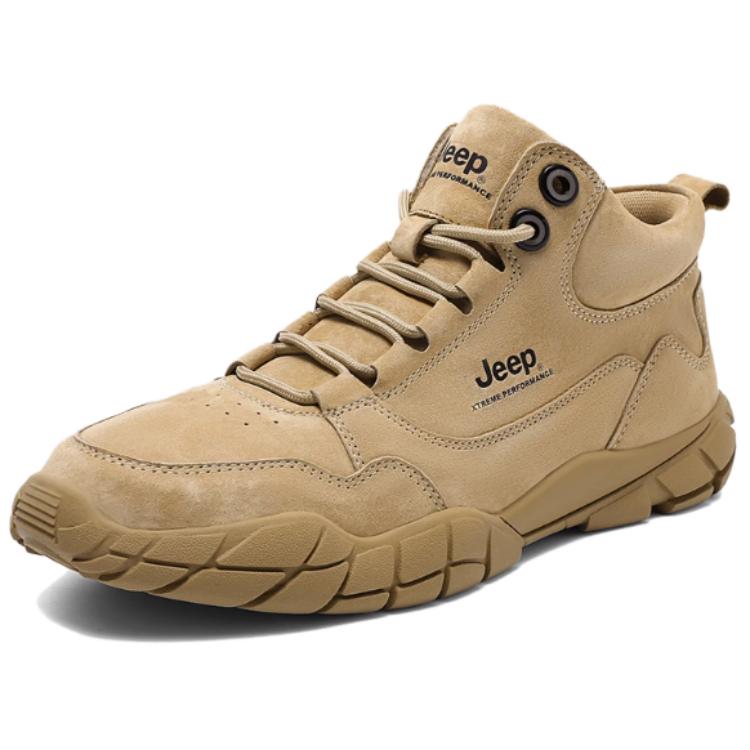 Jeep Mid top Hiking Shoes Men's Camel