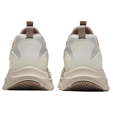 Anta Slip Resistant Abrasion Resistant Low top Casual Running Shoes Women’s Beige Gray