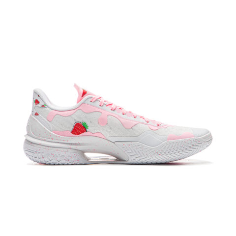 Li Ning Blade 5 Low top Performance Basketball Shoes Men’s Valentine’s Day Colorway White & Pink
