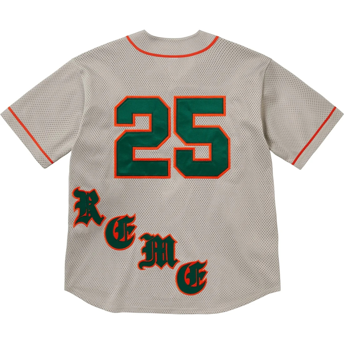 Supreme Old English «SS 25 — Light » baseball jersey