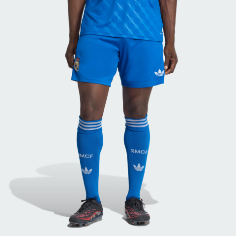 Adidas Originals Real Madrid 25/26 THIRD SHORTS Soccer Bottom Men’s Bird Feather Blue