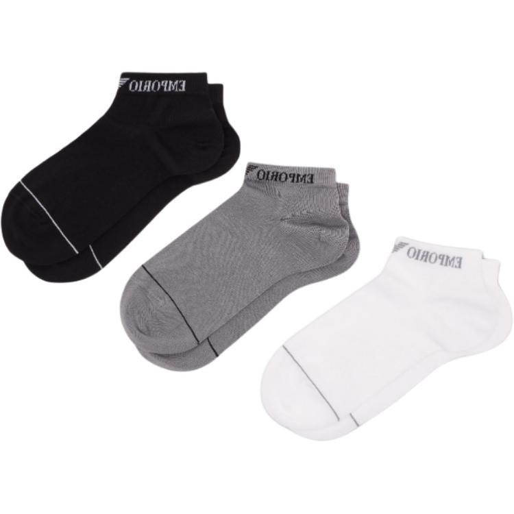 EMPORIO ARMANI Ankle Socks Men’s 3 Pack