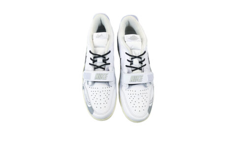 Jordan Legacy 312 Slip Resistant Abrasion Resistant Low top Vintage Basketball Shoes Men’s Black White Gray