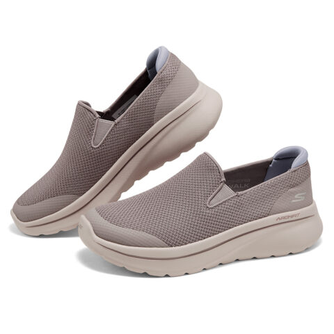 Skechers Comfortable Walking Low top Casual Shoes Women’s Brown Purple