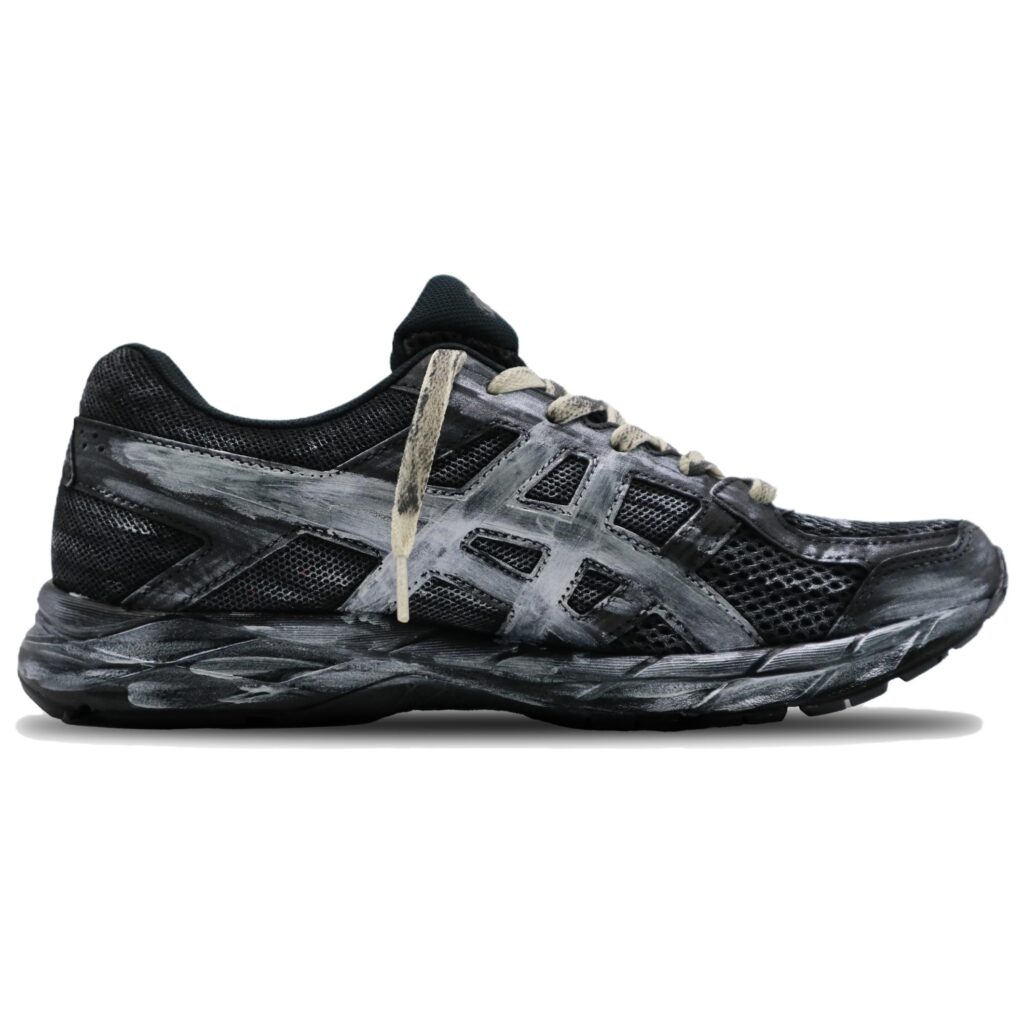 ASICS Textile, Synthetic Leather Breathable Cushioning Men’s