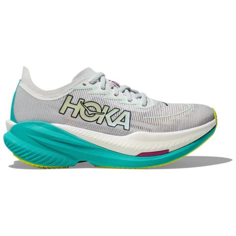 HOKA ONE ONE Mach X Slip Resistant Abrasion Resistant Low top Running Shoes Women’s Gray