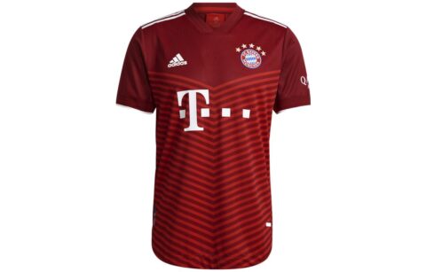 Adidas Soccer Jerseys Men's Red Moderate Straight Fit