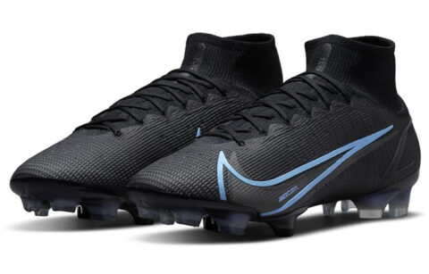 Nike Mercurial Superfly 8 Elite Fg Black Light Blue