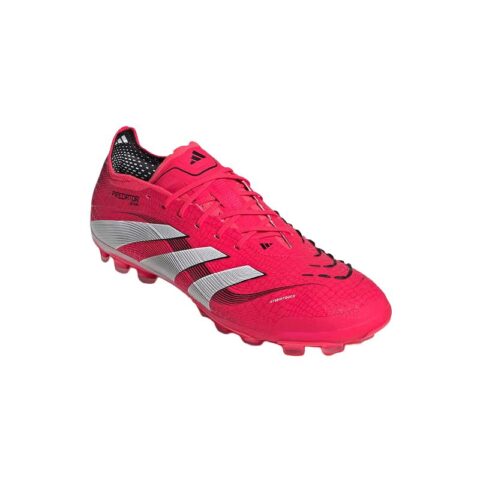 Adidas PREDATOR ELITE AG Artificial Ground Slip Resistant Abrasion Resistant Soccer Shoes Unisex Red White