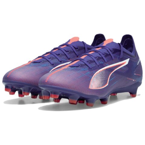 PUMA Ultra 5 Match AG Artificial Ground FG Firm Ground Artificial Turf Abrasion Resistant Support Soccer Shoes Men’s