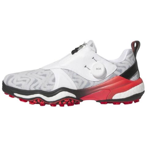 Adidas CODECHAOS 25 Slip Resistant And Breathable Slip Resistant And Breathable Low top Golf Shoes Men’s White Gray