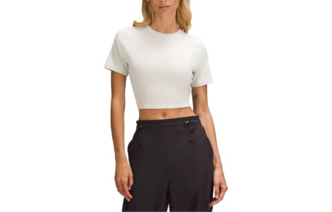 Lululemon Yoga T Shirts Women’s Crew Neck Moderate