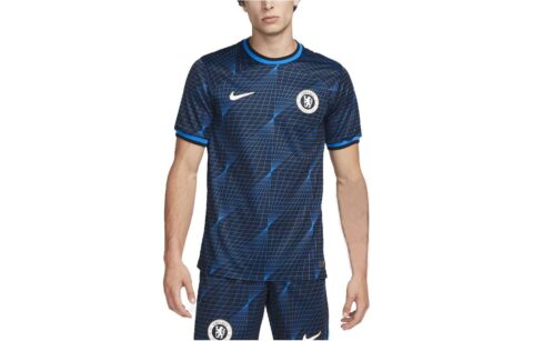 Nike Dri Fit Soccer Jerseys Men's Blue Moderate