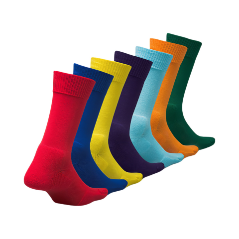 Lululemon Daily Stride Crew Socks Men’s 7 Pack Rainbow