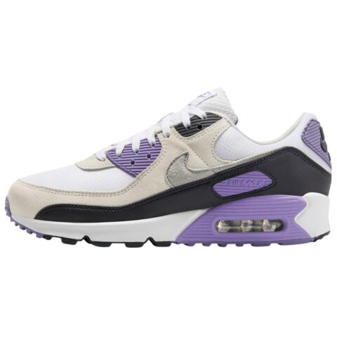 Nike Air Max 90 White Dusty Amethyst Photon Dust Light Smoke Grey
