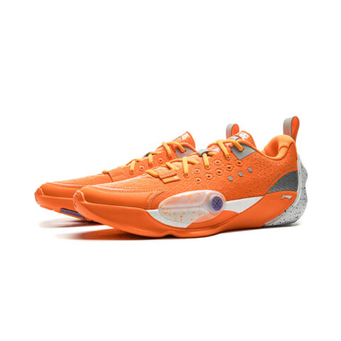 Li Ning All City 13 Basketball Shoes Men’s Low Top Orange