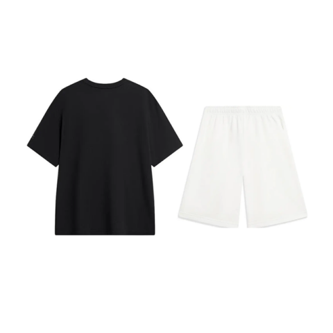 Li Ning Casual Sportswear Unisex Black+White
