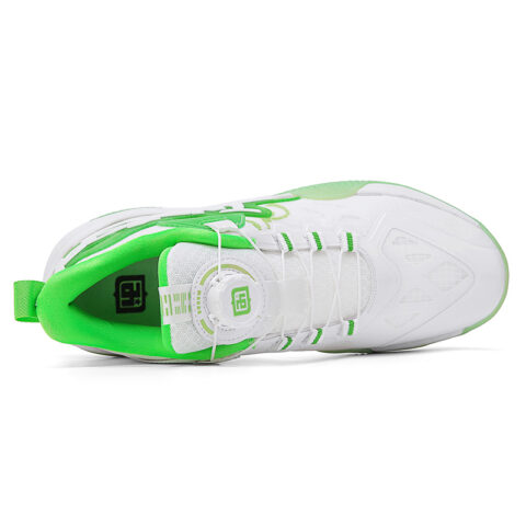 IVERSON Campaign 1 White Avocado Green Cushioning Slip Resistant Abrasion Resistant Support Low top Basketball Shoes