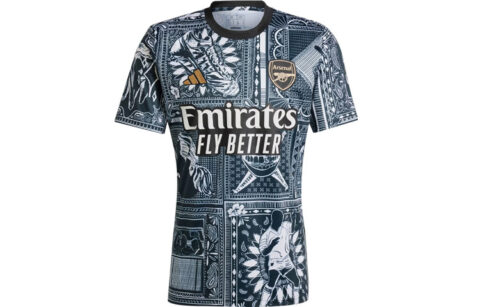 Adidas Free Shipping With AdiClub Arsenal Ian Wright Pre-Match Jersey