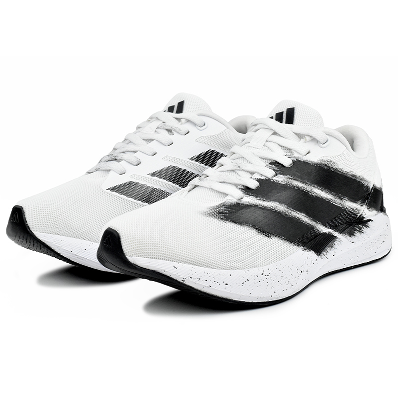 Adidas Duramo RC Abrasion Resistant Low top Running Shoes Unisex White Black