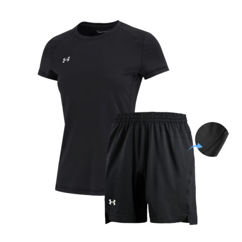 Black Top+Black Shorts